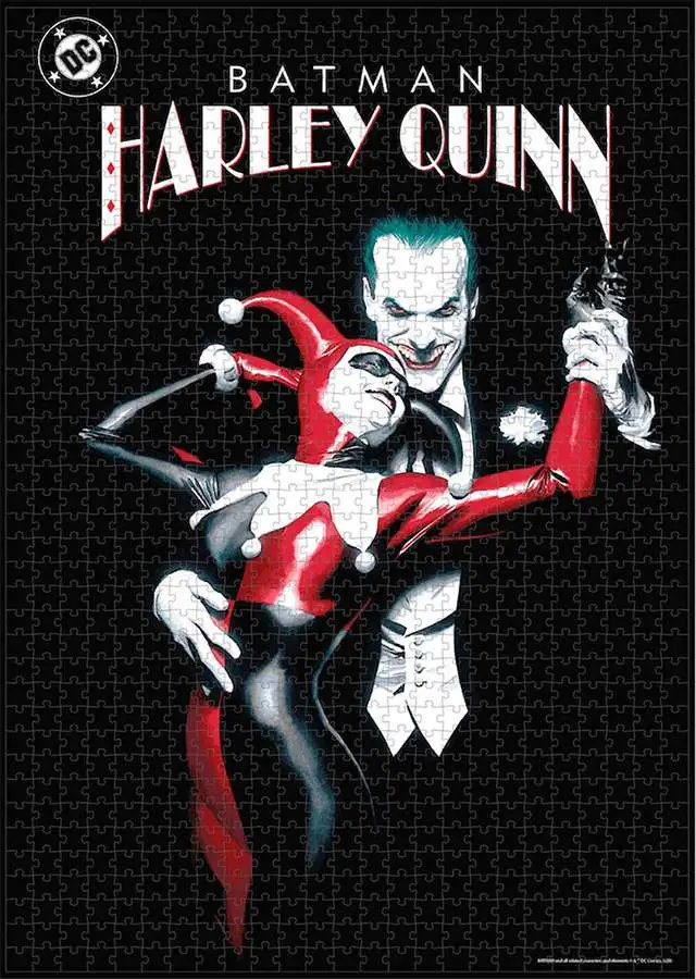 Puzzle DC Comics universe joker harley quinn